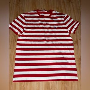 Red & White Polo shirt 👕